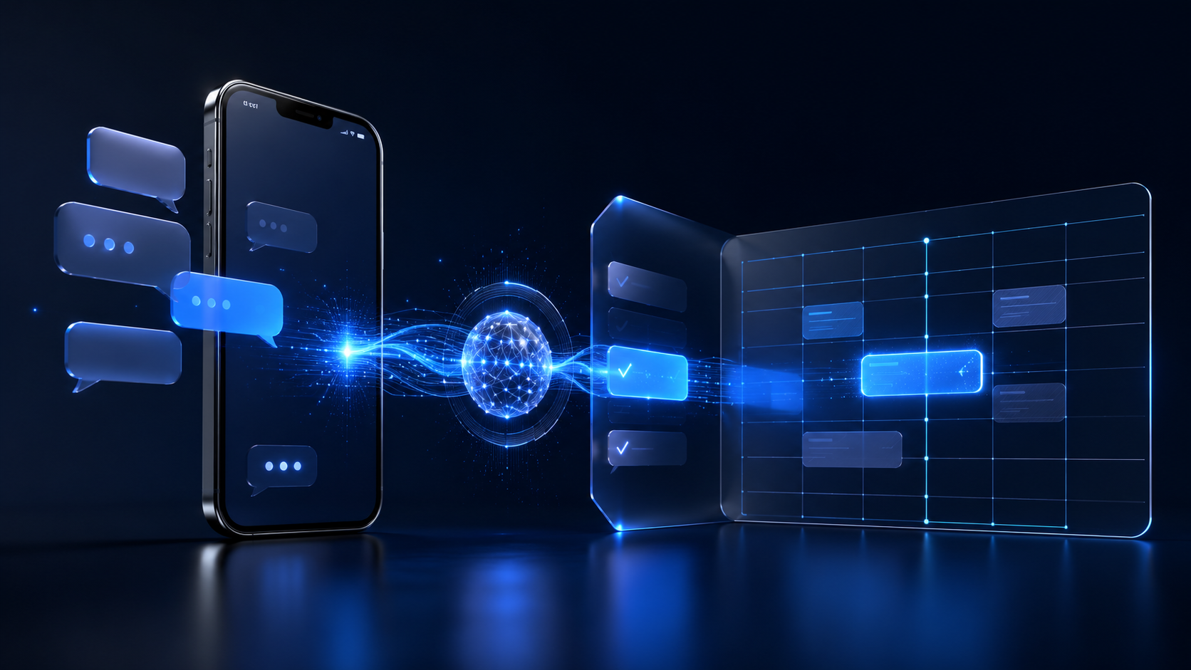 Email Action Agent product visualization